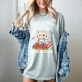 Just A Girl That Loves Cats And Books Cute Cat & Bookwork Women's Comfort Colors T-Shirt Denim Just A Girl That Loves Cats And Books Cute Cat & Bookwork Women's Comfort Colors T-Shirt Denim