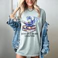 Just One More Chapter Book Dragon Reading Book Lover Bookish Women's Comfort Colors T-Shirt Denim