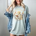 Just One More Chapter Book Lover Bookish Reading Skeleton Women's Comfort Colors T-Shirt Denim