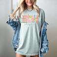 Just One More Chapter Book Lovers Reading Teacher Women's Comfort Colors T-Shirt Denim Just One More Chapter Book Lovers Reading Teacher Women's Comfort Colors T-Shirt Denim