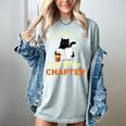 Just One More Chapter Fun Cat Coffee Reading Book Premium Tri-Blend Women's Comfort Colors T-Shirt Denim Just One More Chapter Fun Cat Coffee Reading Book Premium Tri-Blend Women's Comfort Colors T-Shirt Denim