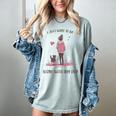 I Just Want To Be Alone With My Dog For Introvert Dog Mom Women's Comfort Colors T-Shirt Denim I Just Want To Be Alone With My Dog For Introvert Dog Mom Women's Comfort Colors T-Shirt Denim