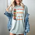 I Just Want To Read My Books Ignore All Of My Adult Problems Women's Comfort Colors T-Shirt Denim