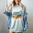 I Just Want To Read Books And Pet Cats Bookish Bookworm Women's Comfort Colors T-Shirt Denim I Just Want To Read Books And Pet Cats Bookish Bookworm Women's Comfort Colors T-Shirt Denim