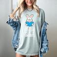 I Just Want To Read Books And Pet My Rabbit Women's Comfort Colors T-Shirt Denim