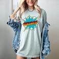 Kids Boys Benjamin Name Personalized Superhero Comic Book Women's Comfort Colors T-Shirt Denim Kids Boys Benjamin Name Personalized Superhero Comic Book Women's Comfort Colors T-Shirt Denim