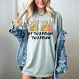 If You Know You Know 6 7 Reading Books Merry Christmas Women's Comfort Colors T-Shirt Denim If You Know You Know 6 7 Reading Books Merry Christmas Women's Comfort Colors T-Shirt Denim