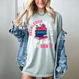Knowledge Is Power Book Club Librarian Read Banned Books Women's Comfort Colors T-Shirt Denim