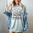Librarian Cute Bookish It's A Good Day To Read A Book Lover Women's Comfort Colors T-Shirt Denim