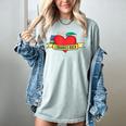 Librarian Library Assistant Libraries Rock Book Lover Women's Comfort Colors T-Shirt Denim