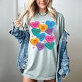 Librarian Shirt Valentines Book Worm Reading Tshirt Premium Tri-Blend Women's Comfort Colors T-Shirt Denim