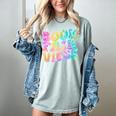Library Book Fair Vibe Tie Dye School Reading Nostalgic Women's Comfort Colors T-Shirt Denim Library Book Fair Vibe Tie Dye School Reading Nostalgic Women's Comfort Colors T-Shirt Denim
