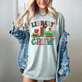 Library Crew Book Lovers Reader Teacher Librarian Christmas Women's Comfort Colors T-Shirt Denim Library Crew Book Lovers Reader Teacher Librarian Christmas Women's Comfort Colors T-Shirt Denim