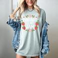 Library Is My Jam Librarian Book Lover Strawberry Women's Comfort Colors T-Shirt Denim Library Is My Jam Librarian Book Lover Strawberry Women's Comfort Colors T-Shirt Denim