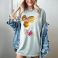 And Into The Library She Goes Book Lover Reading Bookworm Women's Comfort Colors T-Shirt Denim And Into The Library She Goes Book Lover Reading Bookworm Women's Comfort Colors T-Shirt Denim