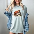 Life Is Better With Cats Coffee And Books Women's Comfort Colors T-Shirt Denim Life Is Better With Cats Coffee And Books Women's Comfort Colors T-Shirt Denim
