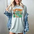 Lifting To Hold More Books Weightlifting Workout Gym Lover Women's Comfort Colors T-Shirt Denim Lifting To Hold More Books Weightlifting Workout Gym Lover Women's Comfort Colors T-Shirt Denim