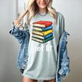 Get Lit With Books Women's Comfort Colors T-Shirt Denim Get Lit With Books Women's Comfort Colors T-Shirt Denim
