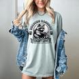 Literary Lover Reading Raccoon Books Premium Women's Comfort Colors T-Shirt Denim