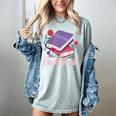 Literary Reading Book Introvert Booktrovert Reading Women's Comfort Colors T-Shirt Denim