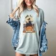 Literary Salem Witch Book Club All Witches Welcome Women's Comfort Colors T-Shirt Denim