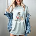 I Look Better Bent Over A Book Book Lover Women's Comfort Colors T-Shirt Denim
