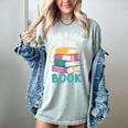 Take a Look It's In a Book Teacher Reading Apparel Women's Comfort Colors T-Shirt Denim Take a Look It's In a Book Teacher Reading Apparel Women's Comfort Colors T-Shirt Denim