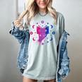Magic Bi-Pride Book Of Cosmic Energy Women's Comfort Colors T-Shirt Denim Magic Bi-Pride Book Of Cosmic Energy Women's Comfort Colors T-Shirt Denim