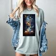 Magical Book Floral Coffee Books Nature Fantasy Women's Comfort Colors T-Shirt Denim Magical Book Floral Coffee Books Nature Fantasy Women's Comfort Colors T-Shirt Denim