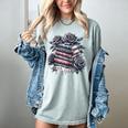 Morally Grey Book Club Floral Book Lover Graphic Women's Comfort Colors T-Shirt Denim