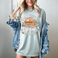All I Need Is Books And Cats Reading Women's Comfort Colors T-Shirt Denim