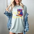 If You Need Me Owl Be Reading Book Lover Reading Bookworm Women's Comfort Colors T-Shirt Denim
