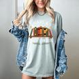 I Have No Shelf Control Book Lover Reading Humor Quote Women's Comfort Colors T-Shirt Denim