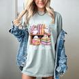 I Have No Shelf Control Ghost Reading Books Pun Women's Comfort Colors T-Shirt Denim