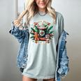 North Pole Book Club Books Reading Mug Gingerbread Women's Comfort Colors T-Shirt Denim