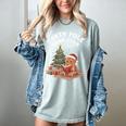North Pole Book Club Gingerbread Christmas Reading Women's Comfort Colors T-Shirt Denim North Pole Book Club Gingerbread Christmas Reading Women's Comfort Colors T-Shirt Denim