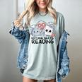 Nothing Beats Reading Rock Paper Scissors Book Lover Teacher Women's Comfort Colors T-Shirt Denim Nothing Beats Reading Rock Paper Scissors Book Lover Teacher Women's Comfort Colors T-Shirt Denim
