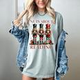 Nuts About Reading Nutcracker Reading Book Lover Christmas Women's Comfort Colors T-Shirt Denim Nuts About Reading Nutcracker Reading Book Lover Christmas Women's Comfort Colors T-Shirt Denim