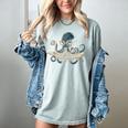 Octopus Reading Book Coffee Book Lover Bookworm Nerd Women's Comfort Colors T-Shirt Denim Octopus Reading Book Coffee Book Lover Bookworm Nerd Women's Comfort Colors T-Shirt Denim