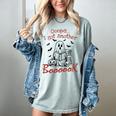 Oops I Got Another Book Boo Ghost Read Book Women's Comfort Colors T-Shirt Denim