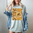 Orange Comic Book Orange Color Graphic Premium Tri-Blend Women's Comfort Colors T-Shirt Denim