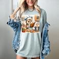 Owl Learning To Cook With Cookbook Chef Apron Stove Cooking Women's Comfort Colors T-Shirt Denim