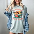 Paperbacks And Pool Days Flamingo Reading Summer Vibes Books Women's Comfort Colors T-Shirt Denim