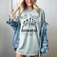 Plot Twist I'm Going To Be A Big Brothers Literary Book Boys Women's Comfort Colors T-Shirt Denim
