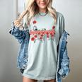 Poppy Field Wizard Of Oz Cowardly Brave Lion Book Women's Comfort Colors T-Shirt Denim Poppy Field Wizard Of Oz Cowardly Brave Lion Book Women's Comfort Colors T-Shirt Denim