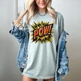 POW Comic Book Retro Artwork – Cartoon Collector Women's Comfort Colors T-Shirt Denim POW Comic Book Retro Artwork – Cartoon Collector Women's Comfort Colors T-Shirt Denim