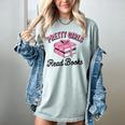 Pretty Girls Read Books Bookworm Book Lover Teacher Women's Comfort Colors T-Shirt Denim Pretty Girls Read Books Bookworm Book Lover Teacher Women's Comfort Colors T-Shirt Denim