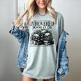 Proudly Anti Social Member Of The Introverted Book Club Women's Comfort Colors T-Shirt Denim