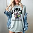 Racoon-Bookworm-Book Bandit-Fueled By Fiction Women's Comfort Colors T-Shirt Denim Racoon-Bookworm-Book Bandit-Fueled By Fiction Women's Comfort Colors T-Shirt Denim