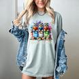 Racoons Trash Reader Book Lover Romantic Novels Premium Women's Comfort Colors T-Shirt Denim